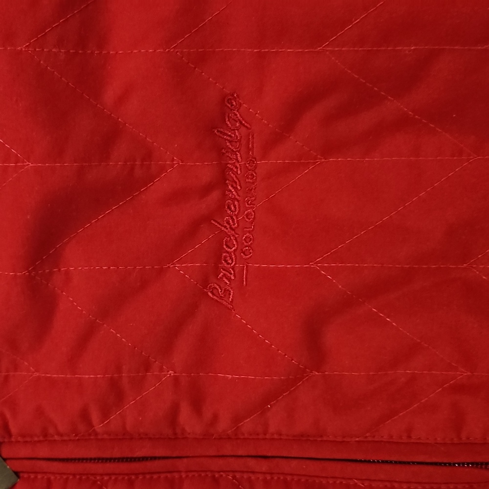 NWT Women's Storm Creek Quilted Red Fleece Jacket Size S - Picture 5 of 9